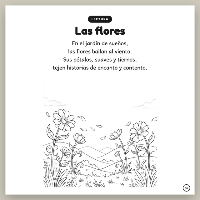 Página interior: una lectura ilustrada